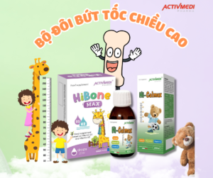 Bộ đôi bứt tốc chiều cao bổ sung Canxi -D3K2