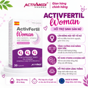ActivFertil Woman - Bổ trứng hộp 30 viên