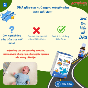 Thiếu DHA và Ngủ ngon