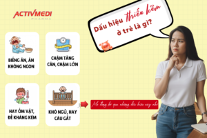 Dấu hiệu Thiếu kẽm