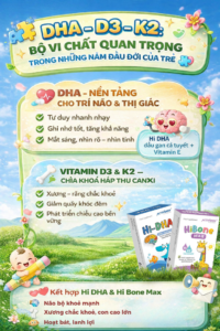 DHA D3K2 CHO TRẺ