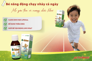 Canxi cho bé