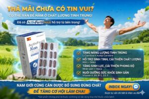 tinh trùng yếu - sức khoẻ sinh sản